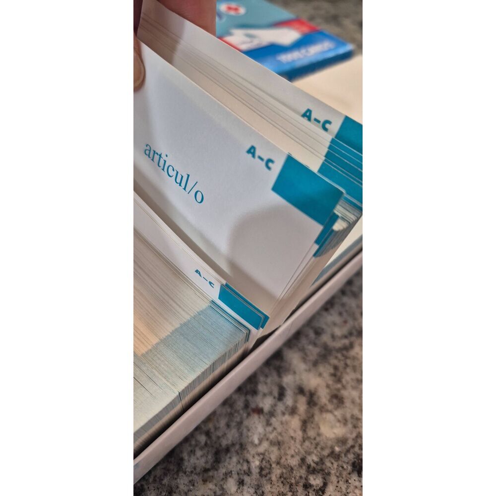 QuickStudy Medical Terminology Flash Cards - 1000 Study Cards, Color-Coded - Picture 11 of 11